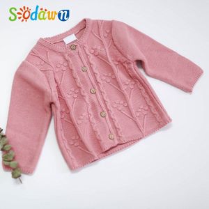 Sodawn Baby Meisjes Vest Trui Herfst Kinderen Jas Toevallige Baby School Kids Warme Baby Kleding Bovenkleding 0-24M