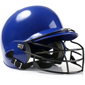 Honkbal Helm Hit Helm Binaural Baseball Helm Dragen Masker Shield Head Protector Gezicht Softbal Fitness Body Fitness Equipme