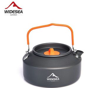 Widesea Camping Koffie Pannenset Outdoor Servies Mok Koken Theepot Ketel Pot Filter Rack Cup Ketel Toerisme Apparatuur