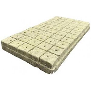 50Pcs Soilles Plantin Spons Planten Groeien Grodan Starter Blokjes Rockwool Media Verspreid Klonen Rock Wol Rockwool Cubes