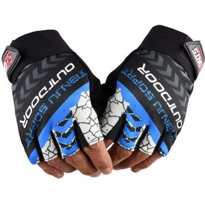 Unisex Outdoor Sport Rijden Handschoenen Strakke Antislip Schokabsorptie Dragen Mitten Outdoor Fietsen Fiets Accessoires # T2