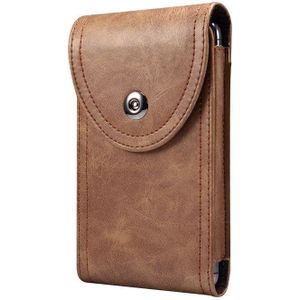 Universal Casual Telefoon Pouch Voor Iphone 11 Pro Max 11 11pro Xs Xr X 6 7 8 Plus Case riem Clip Holster Pu Bag Flip Cover