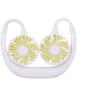Luie Sport Opknoping Hals Ventilator Lucht Koeler Fan Outdoor Handige Usb Opladen Creatieve Student Mini Elektrische Air Cooling Fan 2