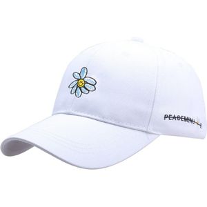Little Daisy Dad Hat Flowers Cotton Embroidered Baseball Cap Snapback Retro Student Couple Peak Cap Casual Outdoor Sun Hats