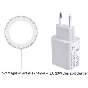 15W Magsafe Draadloze Oplader Voor Iphone 12 Pro Max Magnetische Draadloze Opladen Pad Voor Iphone 12 Mini Samsung Quick lading