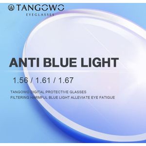 1.56 1.61 1.67 (+ 10.00 ~-10.00) anti Blauw Licht Recept CR-39 Hars Asferische Glazen Lenzen Bijziendheid Verziendheid Presbyopie Lens