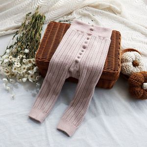 Winter Thicken Warm Kids Baby Meisjes Wollen Negen-Point Leggings Baby Verdikte Panty Leggings Baby Meisje Kleding 6M-4Y