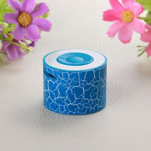6 kleur Mini MP3 Speaker Oplaadbare Ondersteuning Oortelefoon Hoofdtelefoon TF Card Crack Muziekspeler Geen Bluetooth
