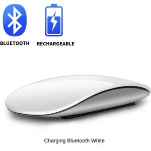 Bluetooth 4.0 Draadloze Muis Oplaadbare Stille Multi Arc Touch Muizen Ultradunne Magic Mouse Voor Laptop Ipad Mac Pc macbook