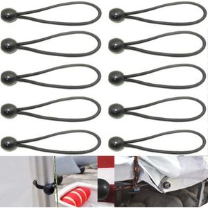 (Pak Van 10)6 &quot;Bungee Ball Cord Tie Down Band Luifel Tarp Tent Voor Verankering Tenten, canopie Tenten Tuinhuisjes Tent