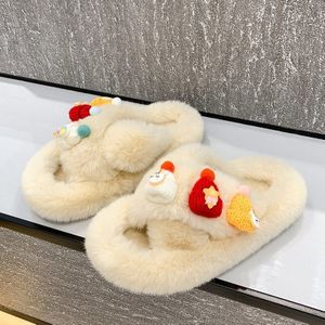 Vrouwen Katoen Slippers Winter Warm Houden Koude Bescherming Lady Slippers Slijtvast Antislip Outdoor Mode Licht Vrouw slippers