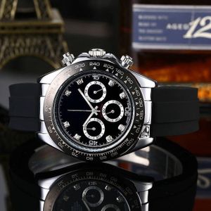 Luxe Mannen Business Machine Ring Horloge Mannen Top Horloge Chronograaf Rlx Aaa Montre Homme