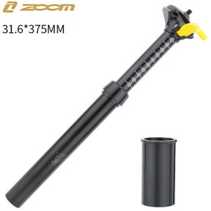 XLC Zadelpen SP-R07, zwart 25,0 mm/350 mm