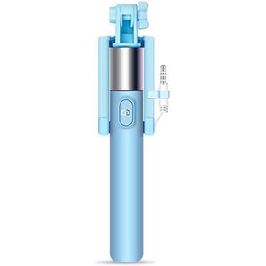 Uitschuifbare Handheld Zelfportret Houder Monopod Stick voor Mobiel Bedrade Afstandsbediening met Knop Selfie Stick voor Android IOS