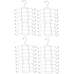 4 Pack Ruimtebesparende Hangers Closet Organizer Voor Tank Top, Cami, Beha, Pyjama, Strappy Jurk, badpak