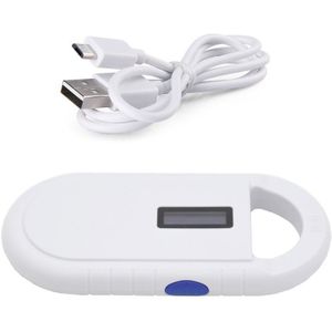 Newpet Certificaat Handheld Kaartlezer Id Chip Scanner Animal Identiteit Tag Lezers