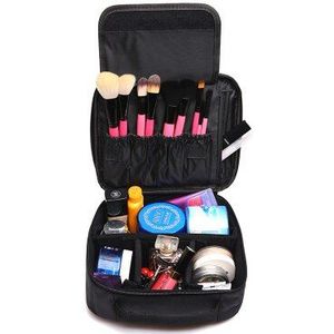 Snugug Vrouwen Multilayer Professionele Make-Up Tas Reizen Draagbare Cosmetische Box Storage Case Dames Grote Capaciteit Koffer
