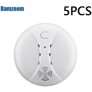 433Mhz Draadloze Draadloze 433Mhz Fire Sensor Bescherming Rookmelder Voor Wifi Gsm Pstn Kantoor Home Security Alarm Systemen