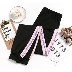 Snoep Kleur Zwangere Vrouwen Moederschap Broek Casual Lente Herfst Dunne Sport Harembroek Side Letters Joggingbroek Voor Zwangerschap