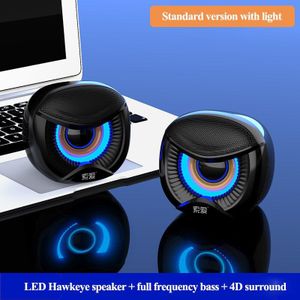 Soaiy Mini Computer Speaker Usb Bedrade Luidsprekers 4D Stereo Sound Surround Soundbox Voor Pc Laptop Notebook Bluetooth Luidsprekers
