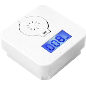 Co Koolmonoxide Rookmelder Alarm Vergiftiging Gas Waarschuwing Sensor Beveiliging Vergiftiging Alarm Lcd Optische Detectoren