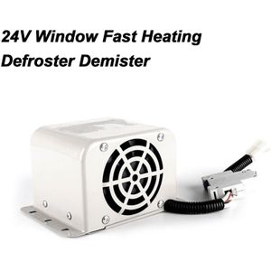 Auto Auto Heater Fan 600/800W Voertuig Voorruit Elektrische Kachel Met 2 Air Outlet 12V/24V Window Snelle Verwarming Ontdooier Voorruitverluchting