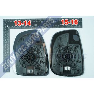 Achteruitkijkspiegel Deur Spiegel Glas Zijspiegel Glas Voor Mazda CX-5 CX5
