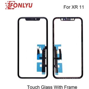 Touch Screen Digitizer Met Touch Panel Frame Flex Kabel Voor Iphone Xr 11 Lcd-scherm Externe Outer Glas Vervanging