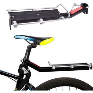 Legering Fiets Rekken Mtb Aluminium Fietsdrager Achter Bagage Rack Plank Beugel Fietsen Rack Carrier Fietstassen Tas Fiets Onderdelen