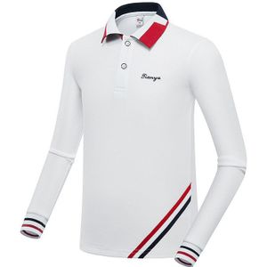 Kinderen Volledige Mouwen Golf Shirts Jongens Meisjes Ademende Casual Tops Turn Down Kraag Golf Tops Sportkleding D0856
