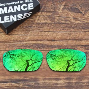 ToughAsNails Gepolariseerde Vervanging Lenzen voor Oakley Style Schakelaar Zonnebril Groen Mirrored Kleur (Lens Alleen)