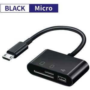 Usb Type C Hub Kaartlezer 3 In 1 Multi Otg Adapter Voor Lenovo Huawei Xiaomi Macbook Pro 15 Air pro Accessoires Usb Connector