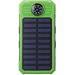 30000Mah Solar Power Bank Waterdicht Solar Charger Poorten Externe Lader Powerbank Voor Smartphone Met Led Licht Kompassen