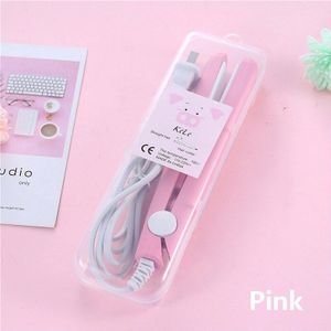 2 In 1 Hair Iron Stijltang Kam Mini Stijltang En Krultang Styling Tools eu Plug