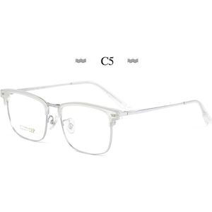 Pure Titanium Bril Frame Met Recept Mannen Zakelijke Stijl Mode Mannelijke Brillen Recept Man Stijl 2322BJ