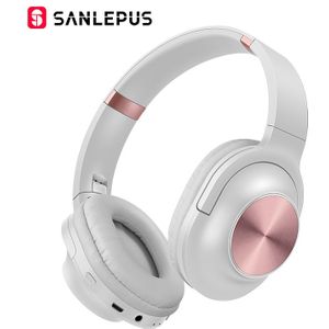 Sanlepus Bluetooth Draadloze Hoofdtelefoon Draagbare Stereo Headset Met Microfoon Voor Muziek Oortelefoon Voor Iphone Samsung Xiaomi