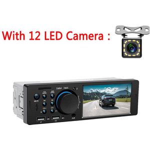 Podofo Autoradio 1 din radio cassette speler Autoradio 4.1 "Dual USB MP5 Speler Bluetooth Handsfree FM SD AUX 1DIN Radio Stereo