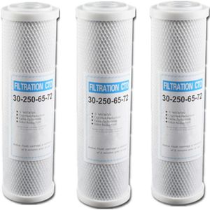Water Filter Actieve Kool Cartridge Filter 10 Inch Cartridge Vervangbare Filter Cto Blok Koolfilter Waterzuiveraar