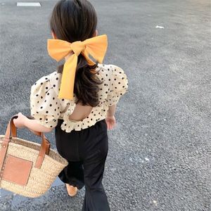 Meisje Pliad Gedrukt Shirt Kinderen Laciness Lente Top Kinderen Lente Leuke Casual Kleding Kids Kleding 1-9 Jaar Verjaardag zomer