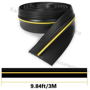 Universele Garagedeur Bodem Drempel Seal Strip Rubber Weerbestendig Diy Vervanging Seal Strip Voor Garagedeur Drempel 1M