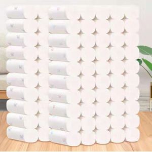 Toiletpapier Bulk Rollen Bad Tissue Badkamer Witte Zachte 5 Ply