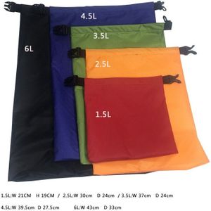 5 Stks/set Outdoor Draagbare Waterdichte Dry Bag Sack Opslag Pouch Camping Wandelen Kano Drijvende Varen Ultralight Backpackn