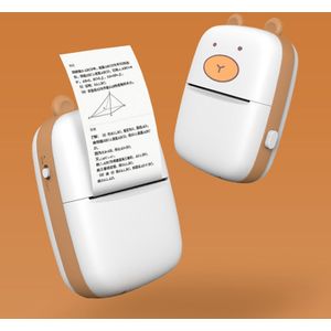 Pocket Thermische Printer Reizen 200Dpi Inktloze Photo Printer Voor Afdrukken Fouten Memo Winkelen Lijst