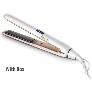 Professionele Stijltang Smoothing Ijzer Met Led Display Mini Plaat Haar Strijken Spiraal Wave Haar Strainghtening En Krullen