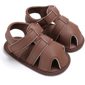 Leuke Baby Peuter Infant Jongen Soft Sole Prewalker Crib Schoenen Zomer Schoenen Sandalen 0-18 Maand