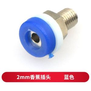 4Mm Geïsoleerde Bananenstekers Connectors Rood Z