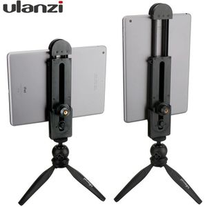 Ulanzi 5-12 ''Tablet Mount Tripod Stand, tafelblad Pad Adapter Klem Houder Statief Voor Ipad Air Pro Mini 2 3 4 Xiaomi M Ipad 2 Pc