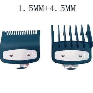 2 Stuks Professionele Snijden Gids Kam Voor Wahl Met Metalen Clip 1.5/4.5 Mm