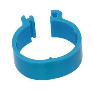700 Pcs Binnendiameter 1.6cm Plastic Open Type Gesp Kip Eend 7 Kleuren Digitale Voet Ring Pluimveehouderij Apparatuur