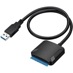 Usb 3.0 Sata Kabels Converter Man 2.5 3.5 Inch Hdd Ssd Drive Draad Adapter Bedrade Omzetten Kabels USB3.0 Hard drive